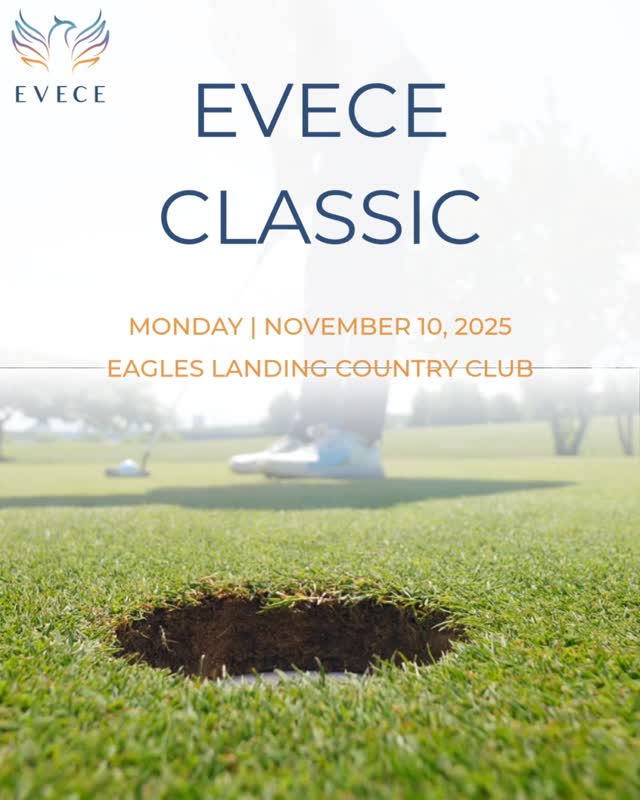 Golf heals in its own quiet way. 🌿
Fresh air, focus, friends. All reminders that calm can coexist with challenge.
Join us Nov 10 at Eagles Landing for the EVECE Golf Classic. ⛳💛
.
.
.
#EVECE #EVECEClassic