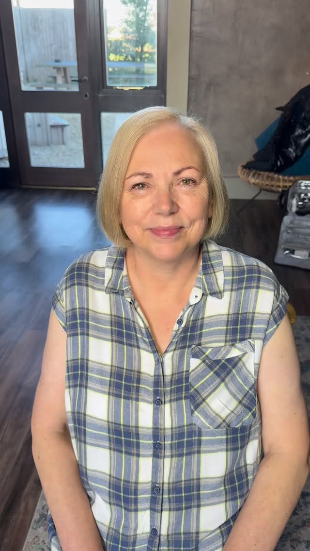 “Mother of the Bride Magic ✨
Elegant blow dry, flawless makeup & a perfect fascinator to finish the look 👑
Obsessed with her purple & peach outfit – pure class and grace 💜🍑 ✨
#MotherOfTheBride #HairAndMakeupArtist #BridalGlam #FYP #ViralBeauty #BeforeAndAfter