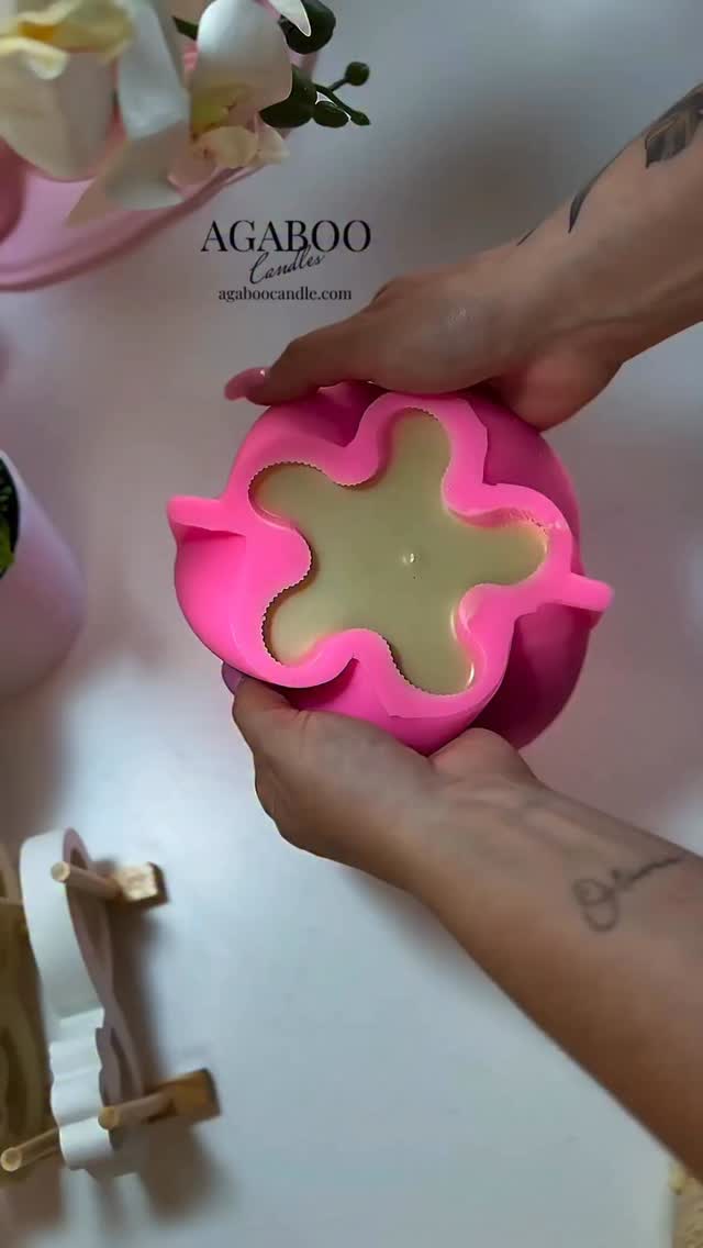 Candles, molds, materials are here - agaboocandle.com Worldwide shipping!
