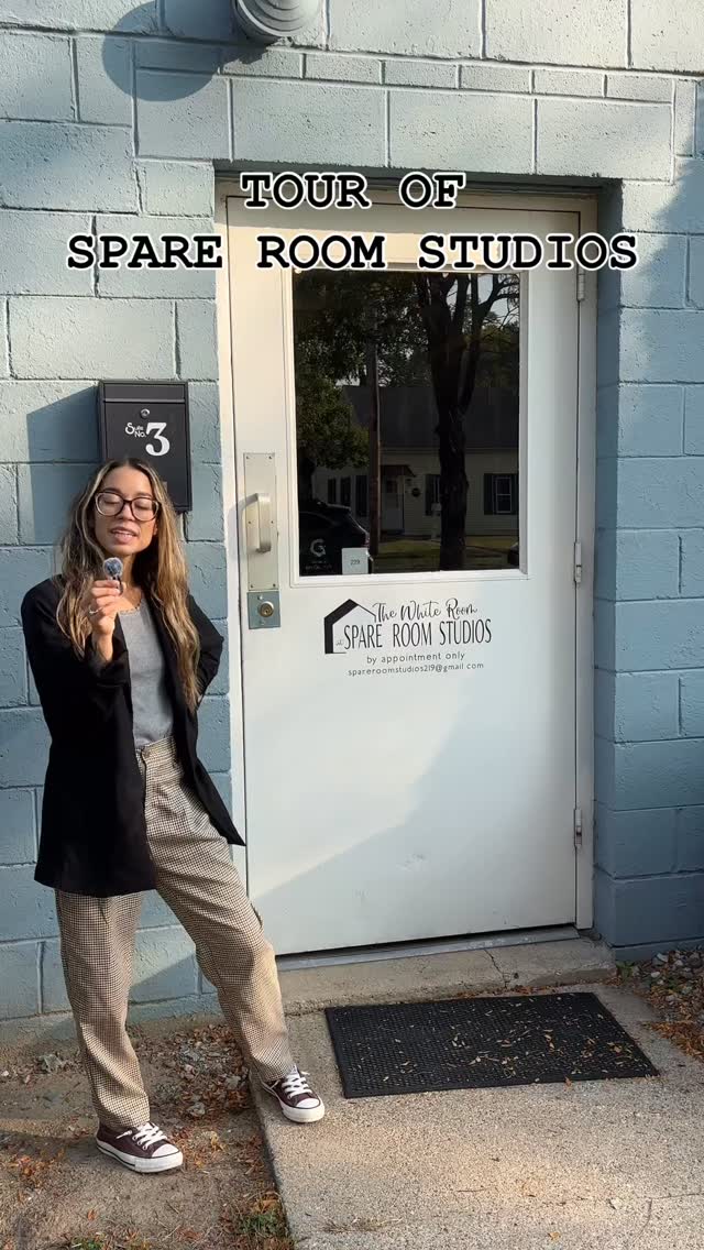 TOUR THE SPARE ROOM STUDIOS WITH KAITLIN ✨