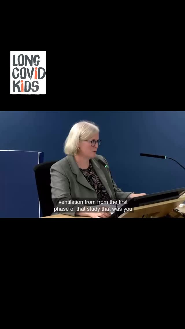 Prof. Catherine Noakes OBE (Professor of Environmental Engineering)
Noakes says there was a reluctance to accept airborne transmission.
Covid Inquiry - Module 8 - Children and Young People
#longcovidkids #longcovid #longcovidawareness #charity #charitywork #mecfs #longcovidrecovery #covidinquiry #longcovidsymptoms #children #health #school #education #cleanair #hepafilter #ventilation