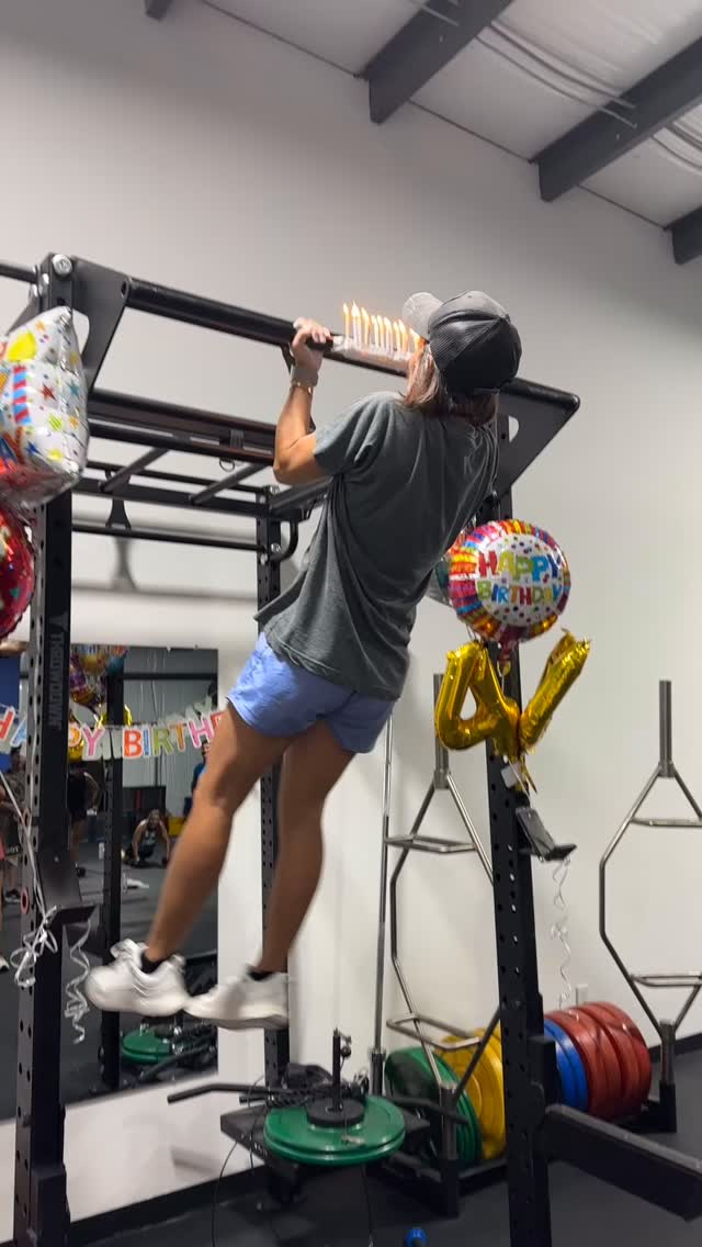 Happy 40th Birthday, Amanda! To the woman that does it all💪 
Fun celebration in the gym this morning.