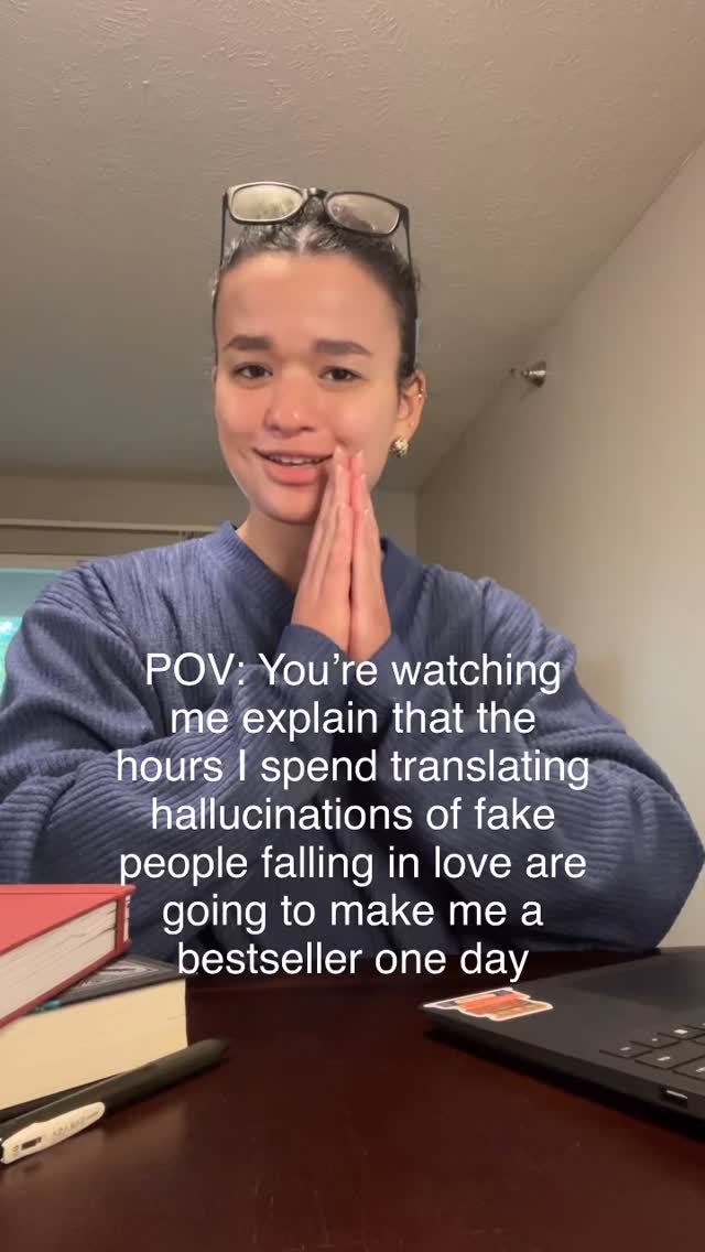 The real ones get it 🙂↕️ Shoutout to all the lovely people who were with me before I had an agent or even a good novel and who are still with me as I try to get published 🫶
Hi, I’m Megan! I’m an author working on a YA romance that asks if ambition and love can coexist while following an aspiring linguist and debut actor fake dating. Nice to meet ya!
#romancewriter #romancebooks #yaromance #yaromancenovels #amwriting #yawriter #howtowriteabook