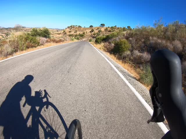 A little flavour of one of the stunning roads and descents that was enjoyed during the recent club trip cycling in #Andalusia. #descents #cyclingholiday #gopro @goprouk