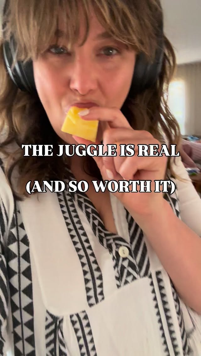 Two kids home sick. A reshuffle of appointments.
My daughter’s last day of Year 12 (cue tears).
Hosting a post–colour-run pool party.
Making wholesome snacks for a group of hungry teens.
And somewhere in between… teaching Messaging That Converts for my Bare-Bones to Booked Out crew.
It’s not always tidy. Life or business.
There were washing loads mid-call.
Sausage rolls pulled from the oven between lessons.
Kids weaving in and out of the frame.
𝗔𝗻𝗱 𝘆𝗲𝘁 - 𝘁𝗵𝗶𝘀 𝗶𝘀 𝘁𝗵𝗲 𝗱𝗿𝗲𝗮𝗺.
𝗡𝗼𝘁 𝘁𝗵𝗲 𝗴𝗹𝗼𝘀𝘀𝘆, 𝘂𝗻𝗶𝗻𝘁𝗲𝗿𝗿𝘂𝗽𝘁𝗲𝗱 𝘃𝗲𝗿𝘀𝗶𝗼𝗻.
𝗧𝗵𝗲 𝗿𝗲𝗮𝗹 𝗼𝗻𝗲.
A home filled with laughter and love.
Work that feels aligned and alive.
𝗧𝗵𝗲 𝗳𝗿𝗲𝗲𝗱𝗼𝗺 𝘁𝗼 𝗳𝗹𝗲𝘅 𝘄𝗶𝘁𝗵 𝘁𝗵𝗲 𝗳𝗹𝗼𝘄 𝗼𝗳 𝗳𝗮𝗺𝗶𝗹𝘆 𝗹𝗶𝗳𝗲 - not fight against it.
This is why I do what I do.
To help mothers build businesses that work for their life, not drain it.
Where your energy, your creativity, your motherhood - all belong.
If you’ve ever thought you had to wait until the kids were older, the house was calmer, or life felt “ready”… please don’t.
The juggle is real.
But so is the joy of doing what you love, right here in the middle of it.
💛 Catch the Day 2 replay of Bare-Bones to Booked via the link in bio or stories.
Let’s keep building businesses that work - and work for us.
#MumsInBusiness #WorkingMumLife #BareBonesToBooked #BusinessThatFlows #MotherhoodAndBusiness #JulieTenner #HeartLedBusiness #CreativeWomenInBusiness