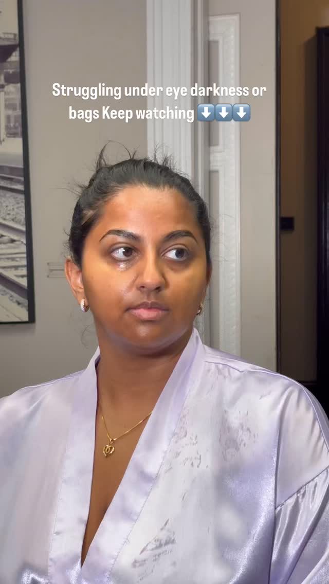 Dark circles? We don’t know her 🫢
Watch how I neutralize and brighten under the eyes like a pro , because concealer alone isn’t enough!
For bookings click the link in the bio or send a DM.