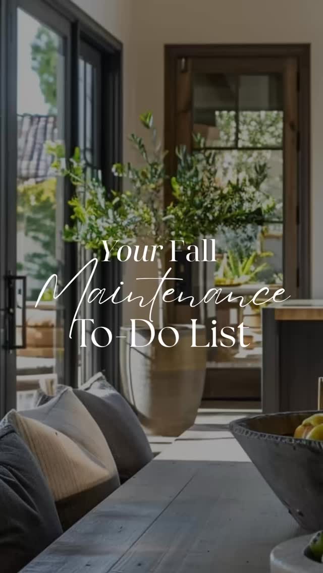 WHAT YOU SHOULD DO:
As the cooler weather starts to come through, it’s important to ensure your biggest investment is protected. These five things can help you move into the winter months with confidence:
1. Clear gutters of debris
2. Caulk around exterior doors and window frames
3. Check the roof for missing or damaged shingles
4. Have the furnace inspected
5. Have the fireplace and chimney professionally cleaned.
Don’t forget to SAVE for future reference.
Have any other questions/concerns when it comes to your home? Reach out to us in the comments or via DMs. We would love to chat!
#homemaintenance #calgary #realestate