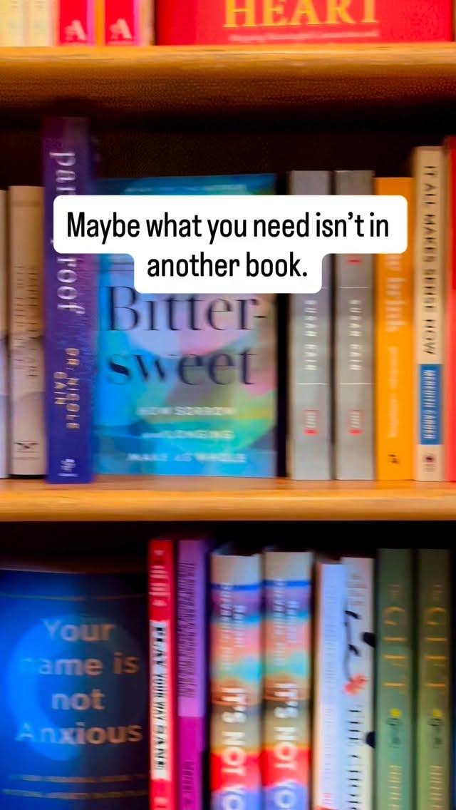 I love going to the bookstore and just hanging out for a bit. No pressure to buy anything, just looking, reading a few pages here and there… pulling from some motivational card decks…
Working with people who hoard has made me think a lot about acquiring, how strong that pull can be. For some, it’s almost unbearable to leave without taking something home.
But maybe this is a small kind of practice…
being around things you love, without needing to own them. 🤷🏼♀️
#beingintentional #bookstore #tips