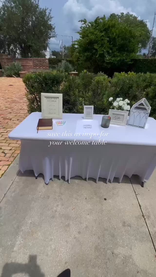 Your welcome table sets the tone for your celebration and we love seeing how each couple makes it their own ✨
Instead of a traditional guest book, this couple invited their guests to sign their family Bible — a meaningful detail they’ll cherish for years to come.
Save this idea for your special day.
#chapelandcellar #winterparkweddings #weddinginspo #guestbookideas #orlandoweddingvenue #nontraditionalwedding