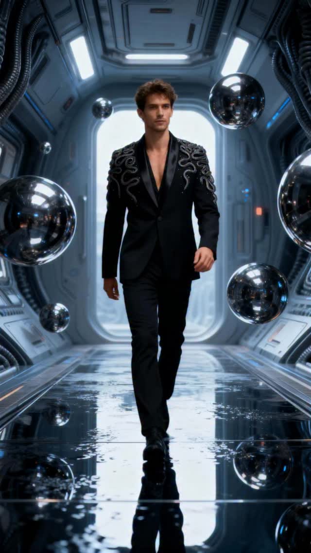 The snake jacket available on the website
.
#romaintheveninparis #fashion #ai