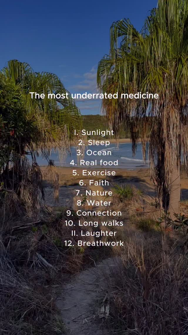 🌱Maybe healing isn’t about adding more.
Maybe it’s about coming back to what’s always worked — the light on your skin, a deep breath, a good laugh, real food, a walk outside.
That’s the kind of medicine your body understands 🧡
Would you add anything else to the list?