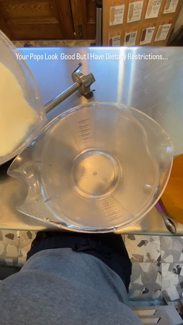 A little dirty talk for people who realize they found a place where they can finally enjoy a sweet treat.
We try to make pops for everyone, with full fat decadent, dairy free, gluten free, vegan and naturally sweetened options.
Chai Again, is our newest vegan option made with almond milk, sweetened condensed coconut milk, chai spice and dash of vanilla extract.