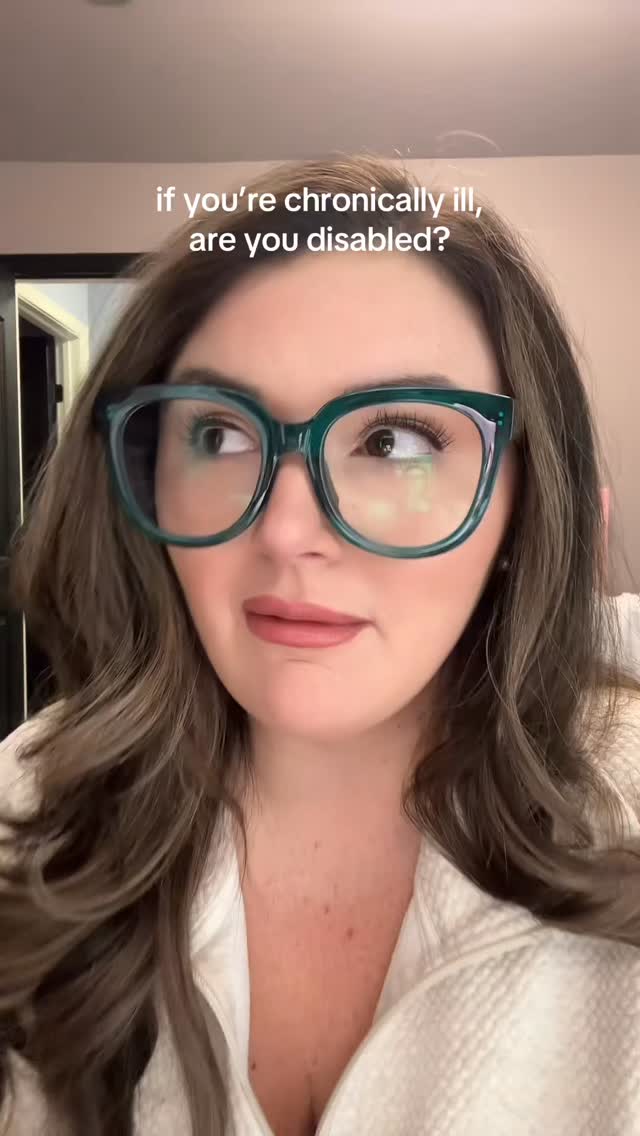 This post has fostered amazing conversation over on TikTok. Thought I should bring it over here.
Additional thoughts: People with chronic illness should 100% have self determination and decide for themselves if they identify as disabled or not. This post isn’t to police how people identify, but to encourage those who need “permission” that’s it’s OK to view yourself in this way. #chronicillness #chronicallyfabulous #autoimmune #disabled #disabilities #chronicpain #chronicallyill