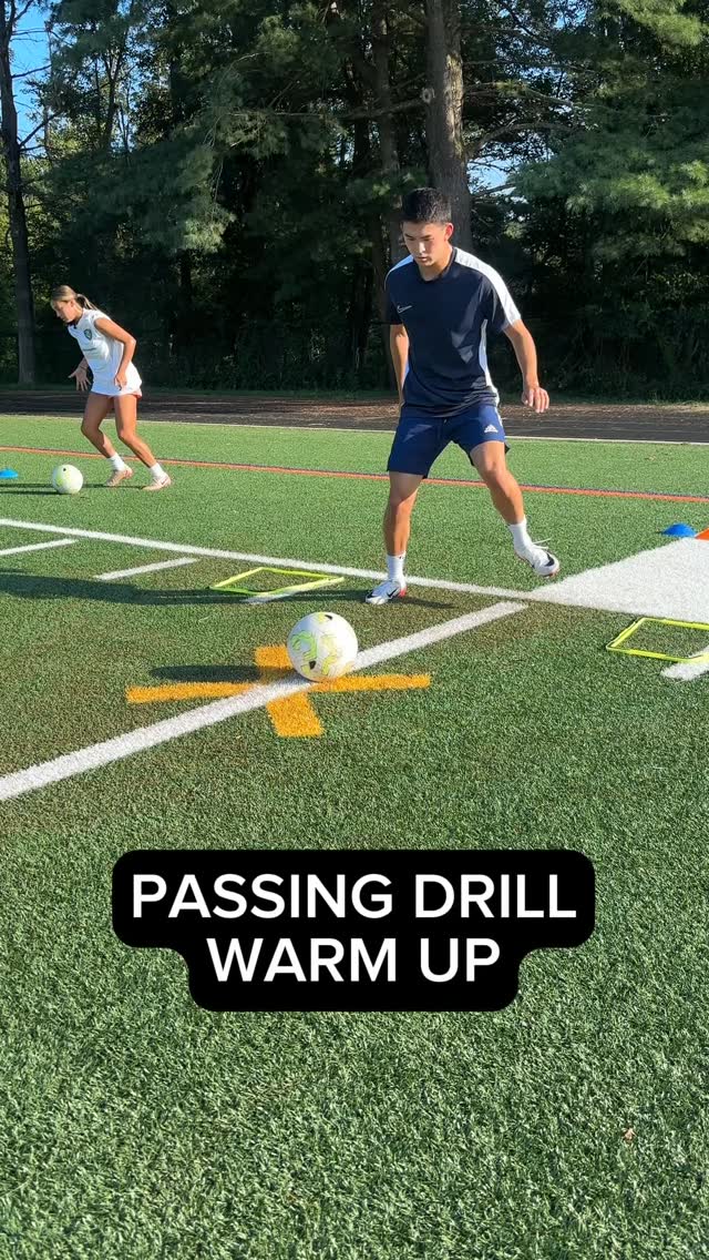 Passing warm-up before the drillâźď¸
#soccer #soccertrainingdrills #soccerplayer #ecnl #dmv #dmvsoccer #tricko #trickofitness #reels #football