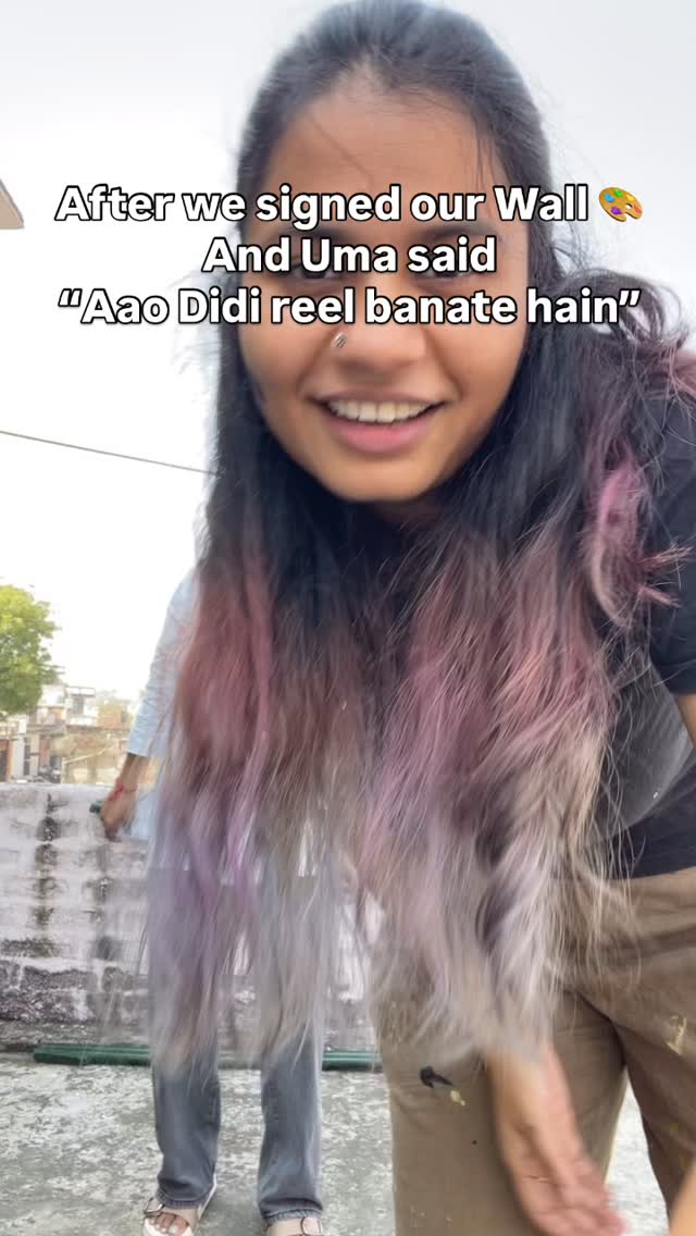 When we are done painting and playing Holi with each other on Diwali 🫶🌻💃🪩
#diwalipeholi #anewpamapaints #artistmusings #dancingandpainting