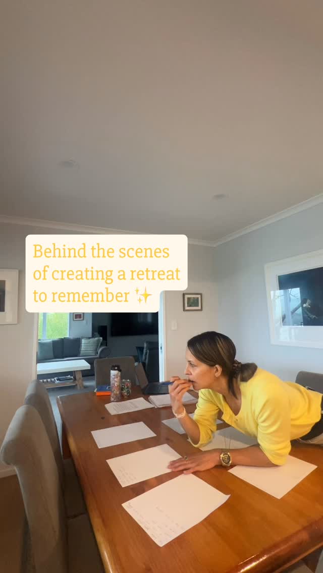 ✨ Behind the scenes of planning my December wellness retreat in Muriwai 🌿
This is one of my favourite parts — tuning into my intention and letting the ideas flow…
Visualising the space, the energy, the journey I want to take you on — from the moment you arrive to the moment you leave.
It’s more than just a schedule. I’m creating an experience that feels nurturing, expansive, and unforgettable.
A day where you feel seen, connected, inspired — and leave feeling energised, grounded, and excited for the year ahead.
I want this to be the kind of retreat that stays with you long after it ends 💫
Running retreats is where I feel most on purpose — serving others, creating beauty, and being surrounded by incredible humans. The dream 💚
Retreat details:
✨ Sunday 7th December
🕙 10:00 AM – 4:00 PM
📍 Muriwai, NZ
💰 $398 per person
(lunch + snacks included)
DM to register your interest.
For now, I’m soaking in the joy of the planning process — and I’d love to know:
What would make a retreat feel truly special for you?
#WellnessRetreat #RetreatPlanning #MuriwaiRetreat #HolisticHealing #MindBodySoul #LareeTeKanawa #MarieEmpoweredMind #NZWellness #BreathworkHealing #HypnotherapyCoach #retreatvibes