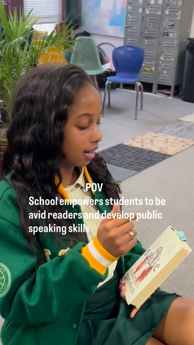 Unfortunately, research says that many students aren't reading on their grade level, hopefully that changes for those students.
In the meantime, we want to make sure that our students are being empowered to love reading books and develop the skills to present to others.