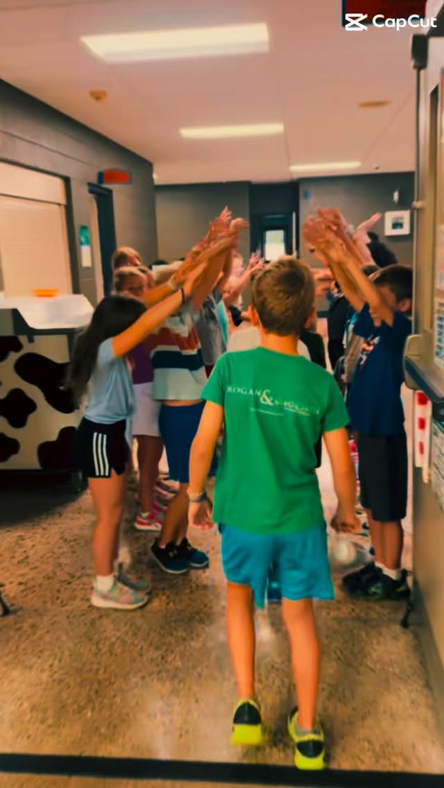 Last up in our ‘Day in the Life’ series…the gym! 🏀🤸♂️ Thank you, Mrs. Veldhouse, for shining your light in PE ✨ and reminding our students that moving our bodies is a gift from God 🙌💛