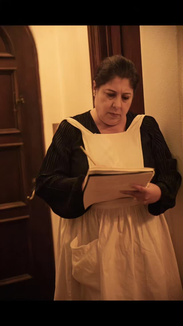 Clips from last night's show The Centennial Project. I'm THERESA, the house keeper 🤗