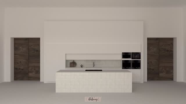 Une cuisine blanche et épurée pour démontrer l’importance du placement des éclairages,
et les différentes ambiances qu’ils peuvent créer 🤍