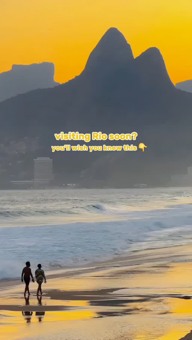 First time in Rio? 🇧🇷 Here are some local tips you’ll actually want to know:
☀️ Sunscreen is a must! Want a beautiful and safe tan? Rub coconut oil first, then apply SPF 30 and reapply after swimming.
Bonus: drink a “3-in-1 juice” (beet, carrot & orange) before hitting the beach (find it in cafes/snack bars or at the closest @hortifruti)
☀️ Check your card charges. Always confirm the amount before paying (tourist tricks exist).
☀️ Know the average prices before traveling (try to ask someone who actually lives here). It helps avoid getting charged way too much for being a tourist (especially at the beach).
☀️ Caipirinhas aren’t just lime! Passion fruit is a local favorite. Want it sugar-free? Ask to be made with a sweetener. And only buy drinks you see being made (trust us!!)
☀️ Souvenirs & Brazilian finds? Head to Saara: cheap clothes, souvenirs, everything Brazil-themed. Take the metro to Uruguaiana Station, exit at Access C - Rua da Alfândega.
☀️ Metro is super safe. Use it anytime, but peak hours are usually: 8-10am & 4-6pm.
All of our travelers receive an exclusive Rio digital guide with the best tips and 24/7 Whatsapp support to explore Rio with confidence!
Book your tour/trip today! Link in bio ✨️