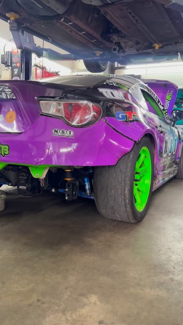 Cars at @committedservicebrand for the offseason. New motor, new wiring, new exhaust manifolds, and new motor mounts 💪