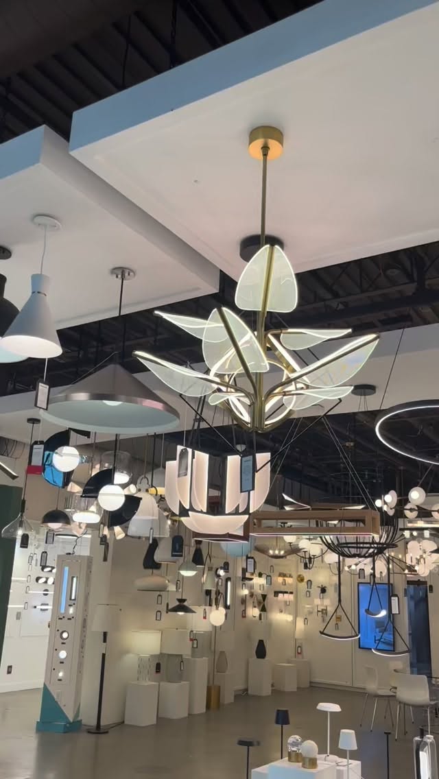 Picking up lights for clients and see all the new stuff.