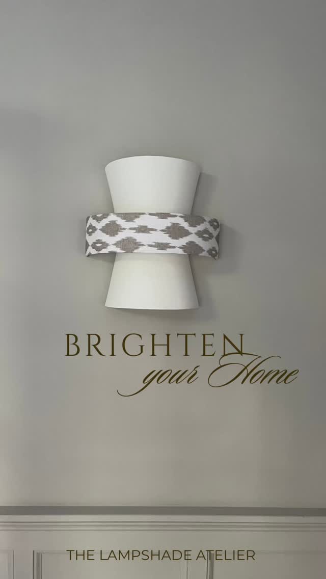 Brighten your home! โจ
Choose every finishing detail of your handcrafted wall shade and create a glow that reflects your unique style and spirit.
#ArtisanDecor #walldecor #homeglow #lampshademaker #handcraftedlampshades
#homedecor #lightupyourhome #lighting #the_lampshade_atelier