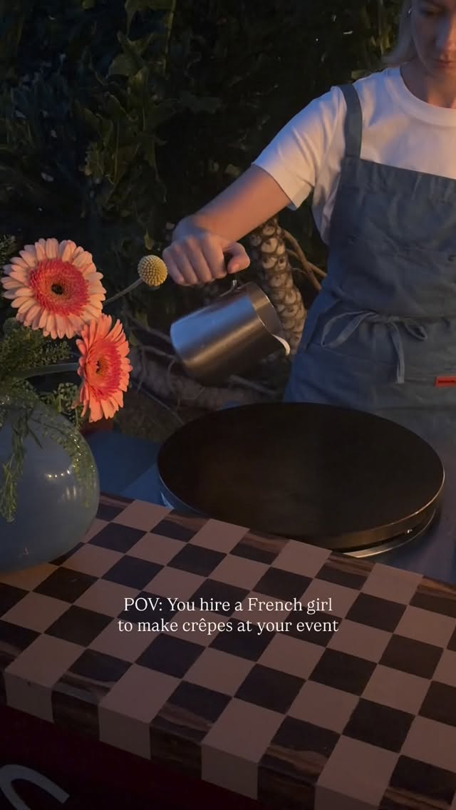 Crêpes made fresh, right where the party happens 🥞✨
Elevate your next event with our signature #cart — birthdays, weddings, corporate nights, or cosy weekends.
@krampouz.officiel
#EventCatering #CrepeCart FrenchInLA #privateevents #corporatecatering #weddingcatering #losangeles #birthdaycatering