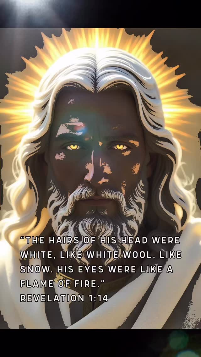 “The hairs of His head were white, like white wool, like snow. His eyes were like a flame of fire.” Revelation 1:14
This verse reveals Jesus Christ as the glorified and eternal Judge. The white hair speaks of His perfect wisdom and purity, showing Him as the Ancient of Days described in Daniel 7:9: “the Ancient of Days took his seat; his clothing was white as snow, and the hair of his head like pure wool.” His eternal nature and spotless holiness set Him apart from all creation. The eyes “like a flame of fire” portray His ability to see into the deepest parts of the human heart, exposing every hidden motive and secret thought. Hebrews 4:13 says, “No creature is hidden from his sight, but all are naked and exposed to the eyes of him to whom we must give account.”
For those who belong to Christ, this truth is a comfort because His gaze sees their faith, their endurance, and their love. 2 Chronicles 16:9 reminds us, “The eyes of the Lord run to and fro throughout the whole earth, to give strong support to those whose heart is blameless toward him.” Yet for those who reject Him, His eyes are a consuming fire of judgment, as Revelation 19:12 declares: “His eyes are like a flame of fire, and on his head are many diadems.” One day, every person will stand before Him, and His judgment will be righteous and true. This vision calls us to live in sincerity before Him, clothed in His righteousness and walking in obedience, knowing that He is both Savior and Judge.