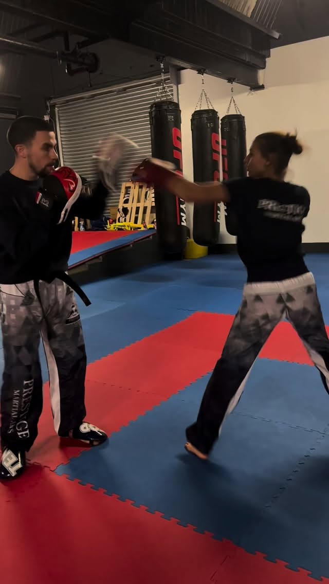 Kickboxing Flow 🥋
The art of seamlessly connecting hands and legs with speed and precision, without sacrificing technique, is a skill that’s often overlooked.
Enquire now and discover your potential 💪🏼
#martialarts #kickboxing #nottingham #nottinghamshire #fitness #boxing #training #kicking #taekwondo #fighting #mma #combat #prestigemartialarts