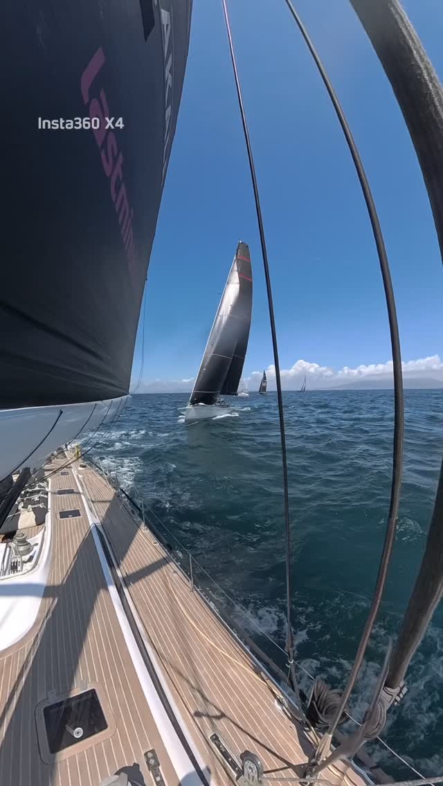 Tre Golfi 2025 #lupaofthesea #sailing #insta360 #tregolfisailingweek #racing #sailracing
