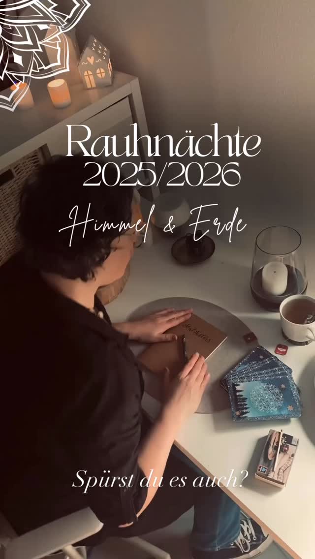 Das Jahr geht langsam zu Ende und wird still … 🌙
Die Rauhnächte laden dich ein, loszulassen, zu träumen und bewusst in das neue Jahr zu gehen.
Ich begleite dich in dieser besonderen Zeit mit Ritualen, Meditationen & Inspirationen.
✨ Early Bird Preis bis 15.11.
👉 Alle Infos findest du über den Link in meiner Bio.
#rauhnächte #achtsamkeit #jahreswechsel #bewusstleben #rituale #yogamagie #innereweisheit #yogayogakalkar #rauhnächtebegleitung