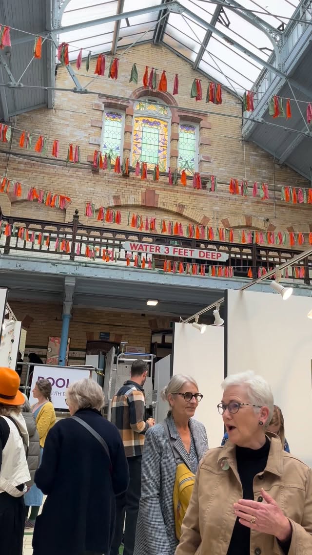 The Sales Prevention Officer is doing a little moonlighting ....
Great Northern Contemporary Craft Fair is in full swing at Victoria Baths, until Sunday.
#gnccfmcr25 #gnccf #craftfair #manchester