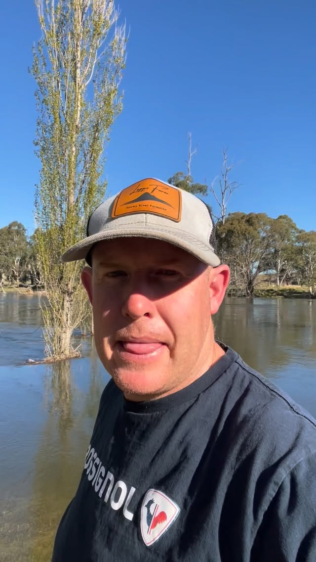 Today we have about 8 billion litres of water flowing past to flush out the river. Why? As the Snowy River was dammed to create Lake Jindabyne, the river only sees a fraction of the water it used to get? These flows clear out the sediment and plant matter that sits in the river, it wets the banks in zones that always used to get water, and aim to improve the overall health of the river. In the past 13 years we’ve really seen the river quality and life in and around the river improve with these flows. While it cuts off access for a day or so, it really is worth it.
#lappifarm #farmstay #snowymountainsnsw #jindabyne #snowyriver #destinationjindabyne #cabinlife
