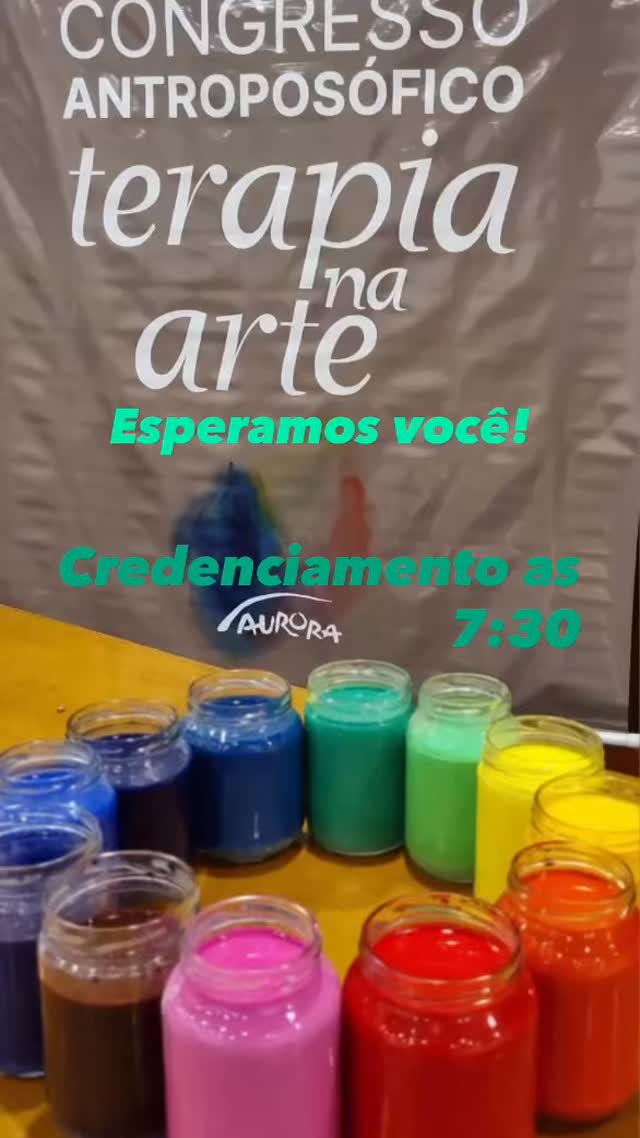 #antroposofia #auroraabtaa #terapiaartística #terapiaartísticaantroposófica #congressoaurora