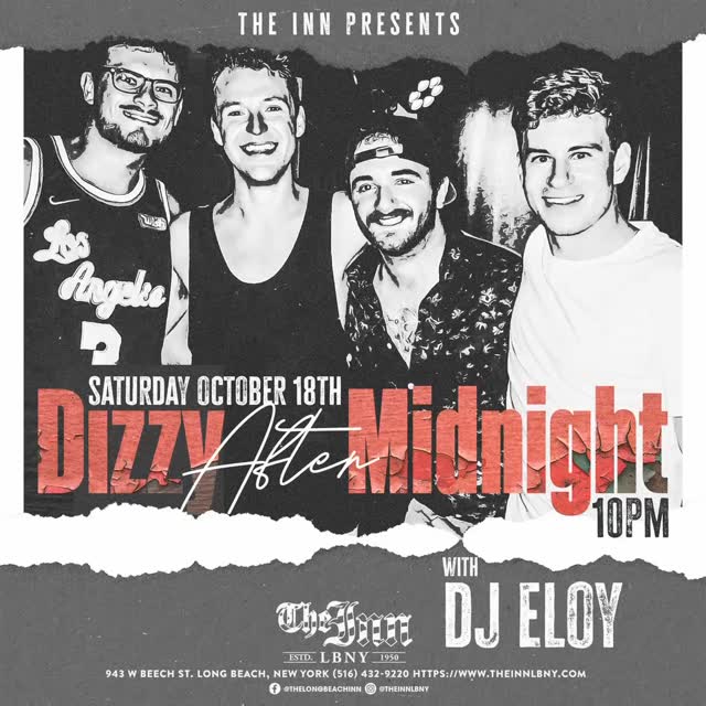 Saturday 10/18 back at @theinnlbny !!! Get the napkins ready!