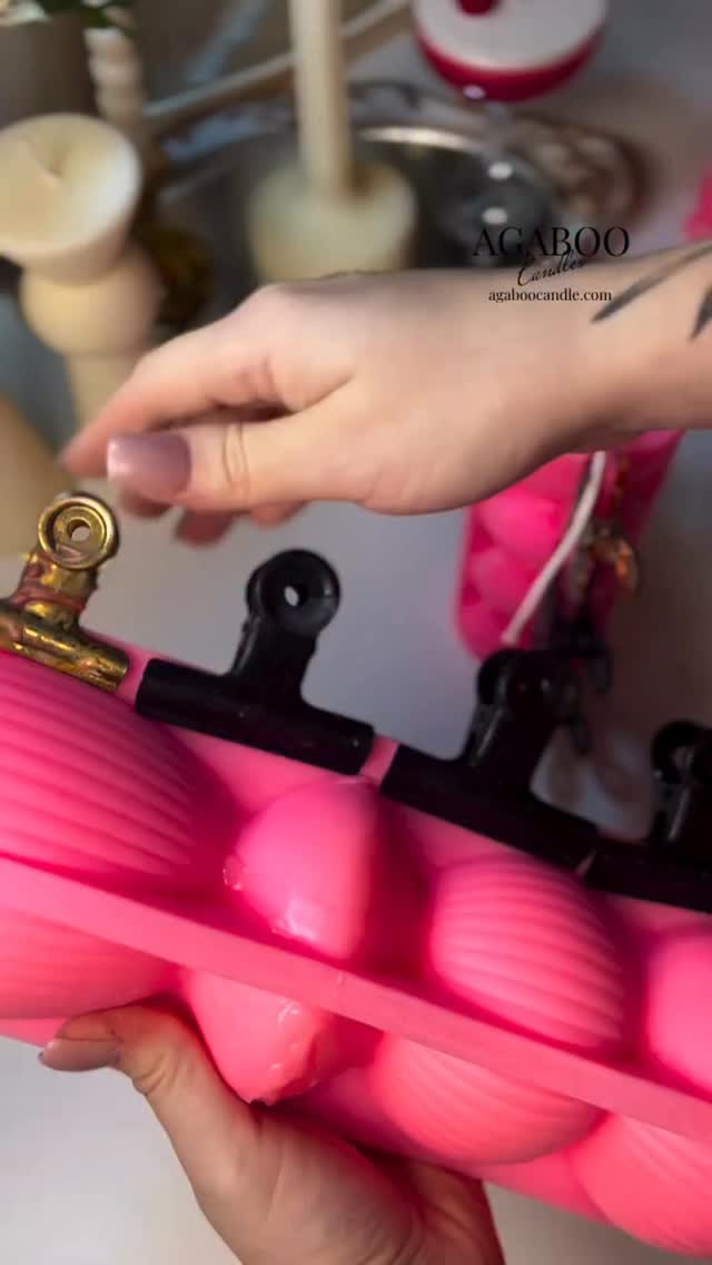 Candles, molds, materials are here - agaboocandle.com Worldwide shipping!