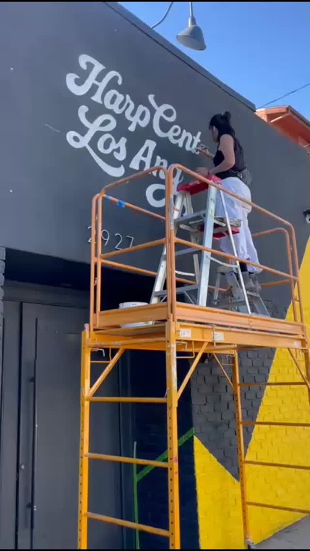 The @harpcenterla project #losangeles #sigb #logo #chalavie #westsidelosangeles #harpcenterlosangeles