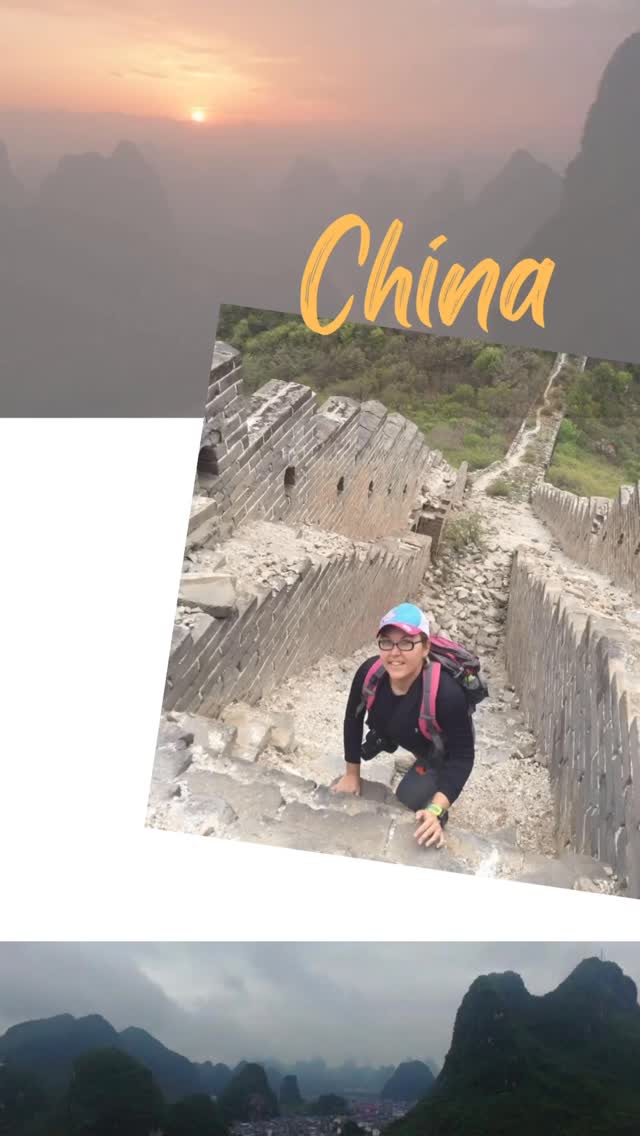 What an amazing time we had in #China! Can’t wait to go back with our kids someday! #yangshuo #travelfamily #greatwallofchina #guilinchina