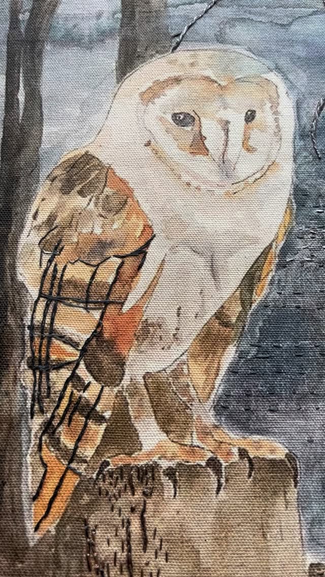 Some of the larger painted panel kits will be coming with me to the Great Northern Contemporary Craft Fair this week.
My little stand will be a riot of thread, paint, and colour! I will be in the A pool room, on stand A26, please say hello if you are coming along.
#gnccfmcr25 #gnccf #manchester #victoriabathsmanchester #paintandstitch