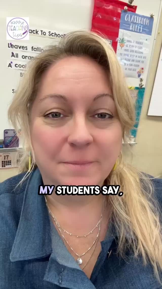 My students say I’m nice… but strict when I need to be. That’s the vibe. Here’s how to get it.
#ClassroomManagement #TeacherLife #TeacherTok #TeachingAdvice #ElementaryTeacher #StrictButKind