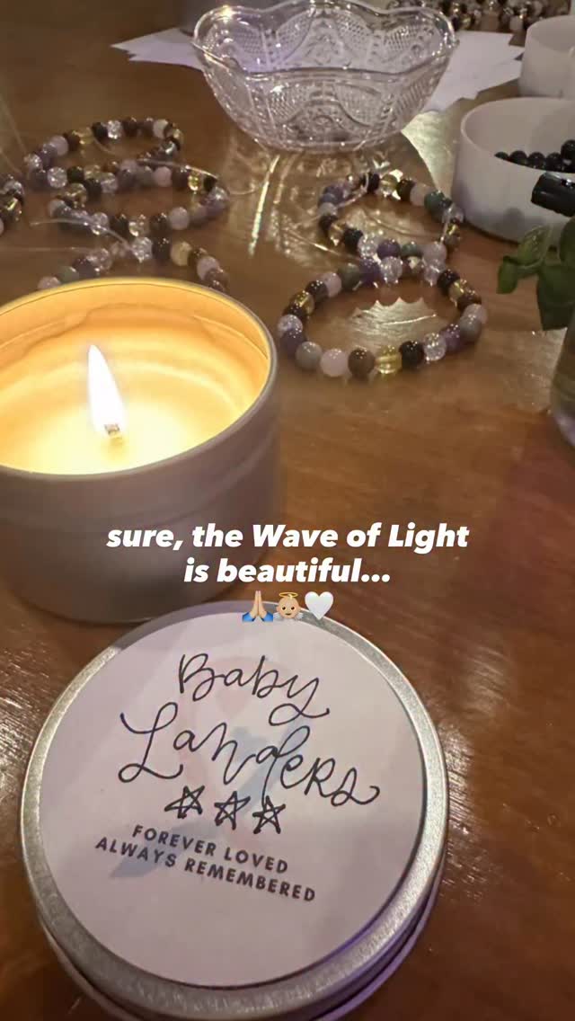 imagine seeing that candle light travel around the globe from the stars ✨✨✨
.
to everyone who took part in yesterday’s #waveoflight — just know your baby sure felt the beauty & love!
.
🕯️👼🏼🤍
.
.
.
.
#alittlesomethingalotoflove #waveoflight #waveoflight2025 #pregnancyloss #pregnancylossawareness #infertilitycommunity #miscarriage #miscarriagesupport #pregnancyloss #ttccommunity #miscarriageawareness #griefjourney #joybombsformoms #nonprofitsofinstagram #nonprofit #stillbirth #stillbirthawareness #stillbirthisstillbirth #infertility #pailawareness #pail