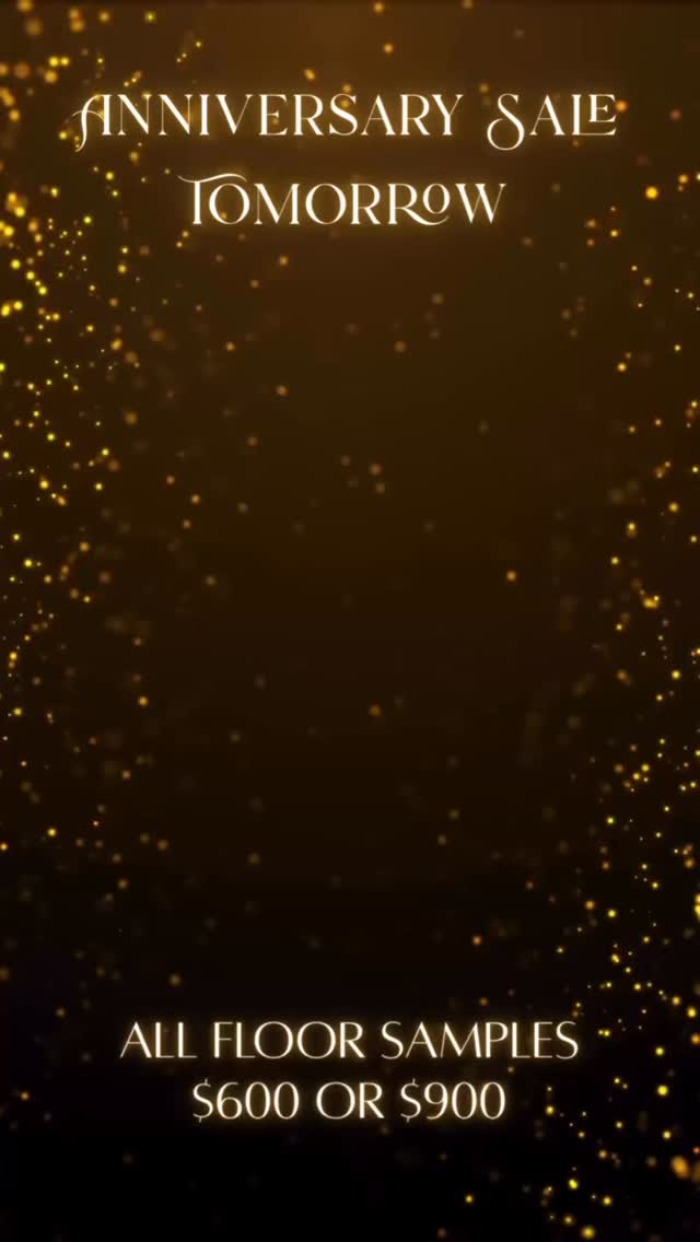 Are you ready⁉️
HUGE Sale Tomorrow! All floor samples either $600 or $900!
More info on our site https://www.bluesparrowbridal.com
#bluesparrowbride #bluesparrowbridal #2025bride #2026bride #wedding #bridalgown #engaged #instawedding #instabride #bride #bridaltrends #weddingtrends #2026bride #weddingdress #weddinginspiration #bridetobe