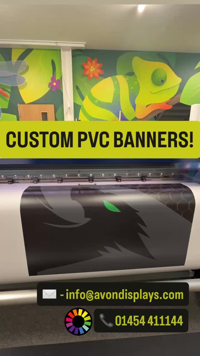 We print custom pvc banners!
We offer standard sizes but can also make the banners at custom sizing to fit your requirements!
Please get in touch for more information - info@avondisplays.com / 01454 411144
.
.
.
.
.
.
.
#signs #signmaker #pitchboards #design #logo #logodesign #vinyl #signage #pvcbanners #bristol #bristoldesign #branding #companybranding #advertising #eventbanners #print #largescaleprints #pitchsideboards #windowgraphics #shopdisplay #shopfront #bristolbusiness #localbusiness #vinylstickers #sponsorshipboards #rugby #football #cricket #sports