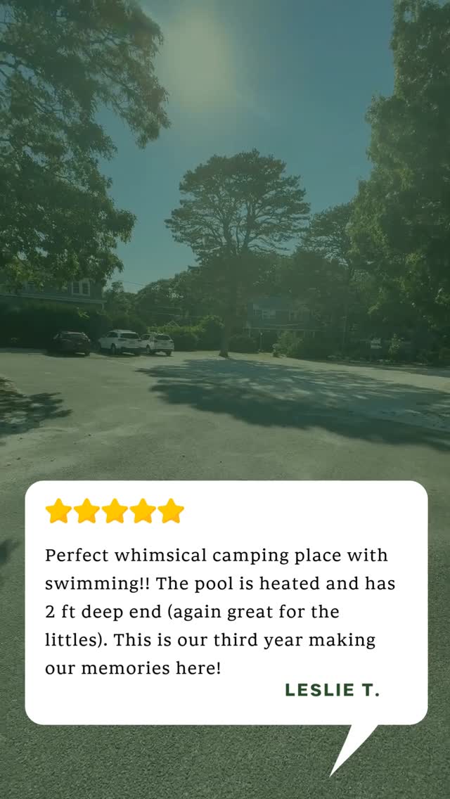 “This is our third year making memories here!” 💛
From early morning giggles on the playground to splashes in the heated pool, we’re so grateful to be part of your family’s summer tradition.
There’s nothing sweeter than watching little ones explore, play, and grow in a place that feels like magic. 🏡✨
Whether it’s your first visit or your third, we’re here to help you make every moment count. #FamilyFun #YarmouthCountryCabins