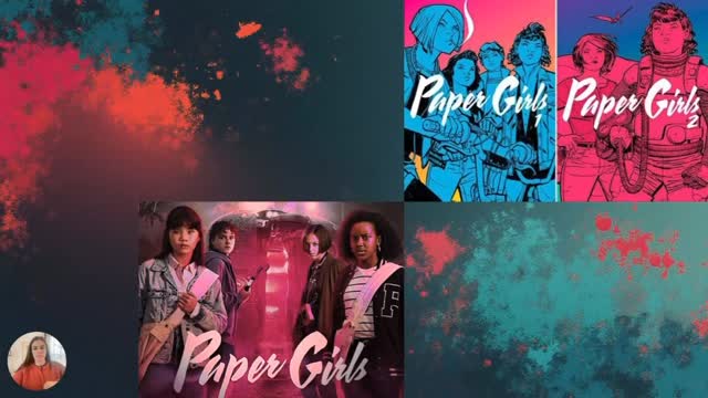 We’re hosting a discussion of @briankvaughan and @cliffchiang’s @imagecomics series, Paper Girls at @ursulinecollege and @tric_edu! We’ll talk Cleveland and the Rust Belt. We’ll also be serving hot chocolate! Join us for a fun discussion. We swear we’re not as dull in person. The camera adds the boring. ;) #comics #imagecomics #CLE #PaperGirls