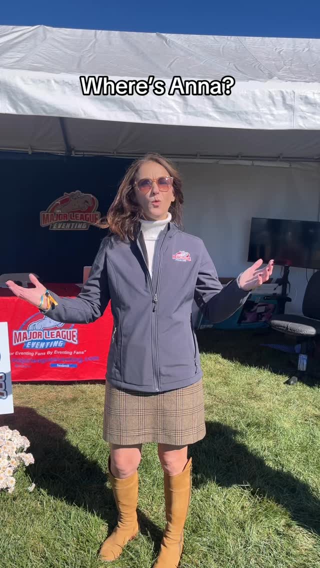 It’s party time with @anna_buffini !!! We loved having her stop by! #eventing #5star #usef #eventersofinstagram