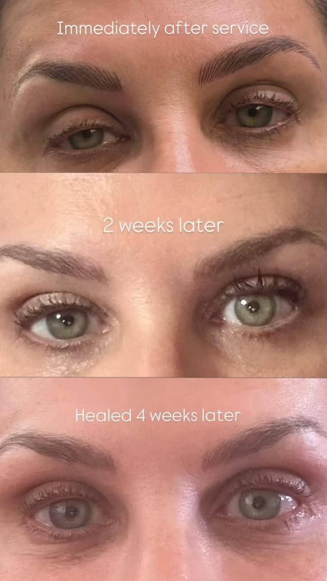 Sharing beautifully healed nano brow results! After your service, your brows will go through a 4 week healing process.
Trust the process and be patient.
San Mateo private permanent cosmetic, tattoo, and piercing studio. Nano brows, powder brows, and fine line tattoos.