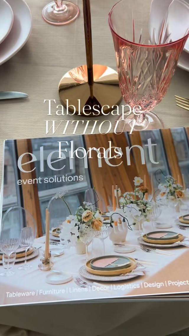 You can create a table without florals. Adding textures, lamps, vases and candles are just some ways on how a creative and clean ways to design a table.
All pieces were rented through @elementwest_rentals
They have beautiful decor and there team is amazing to work with.